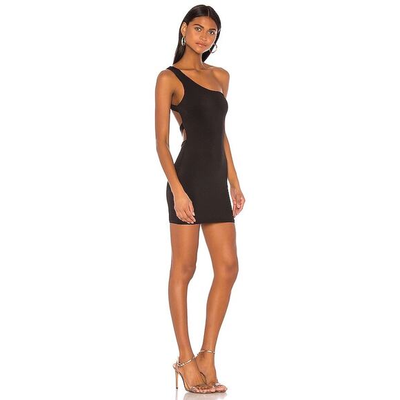 NWT Revolve X Superdown Davey Strappy Back Dress in Black Size Medium - Picture 7 of 8